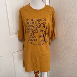 Charlie Brown Christmas Tee E5